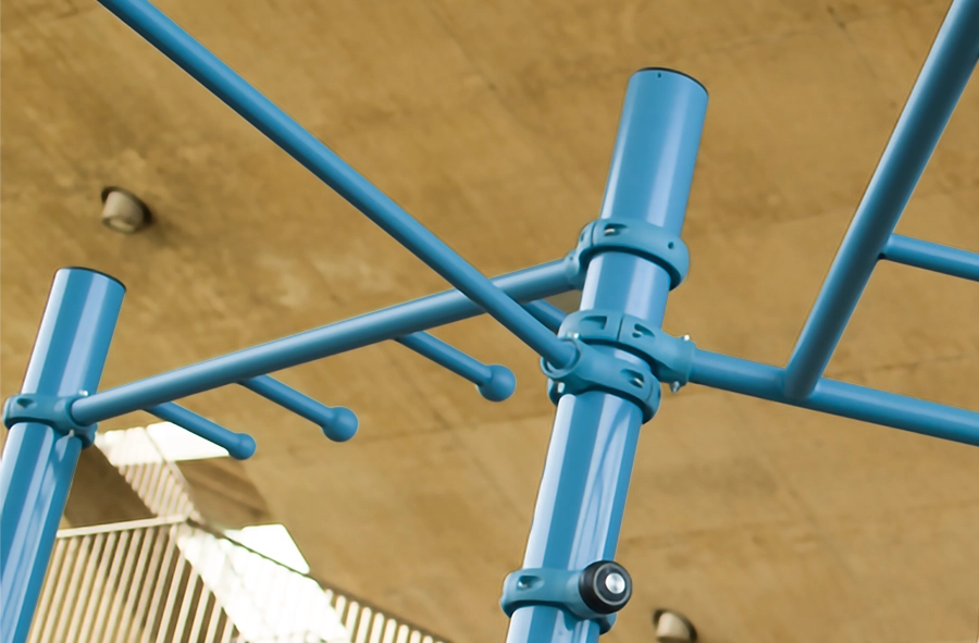 Octagon interactive outdoor fitness frame