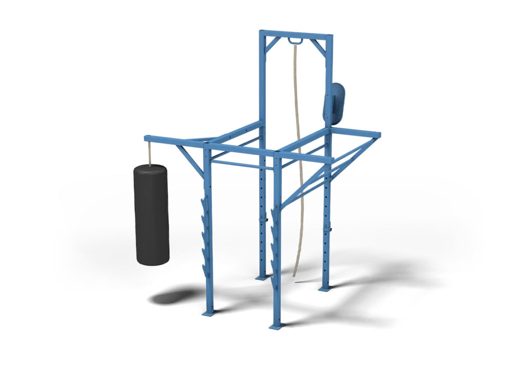 Outdoor fitness station